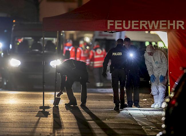 Viele Tote durch Schüsse in Hanau - auch mutmasslicher Schütze tot
