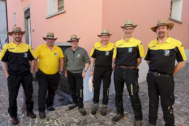 Die sechs AGREZA-Polentaköche verkauften 800 Portionen, was Ausverkauf bedeutete.