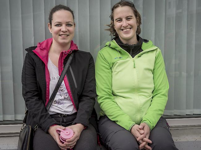 Sandra Imhof (32) und Daniela Salzmann (33), Naters. 