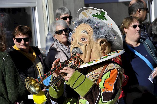 Impressionen vom Gigelimentag-Umzug in Turtmann.