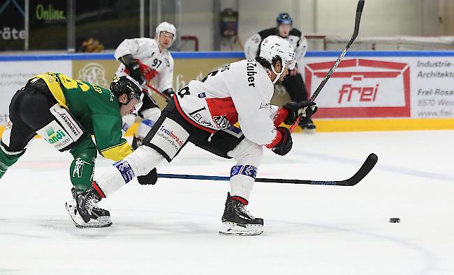 Troy Josephs enteilt Thurgaus Spiller, entscheidet Visp morgen Freitag die Viertelfinal-Serie?