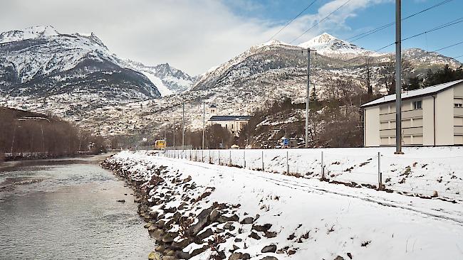 Ab Montag beginnen in Visp die noch ausstehenden Arbeiten für den Hochwasserschutz Vispa mit den entsprechenden Bauarbeiten für das Los 3.