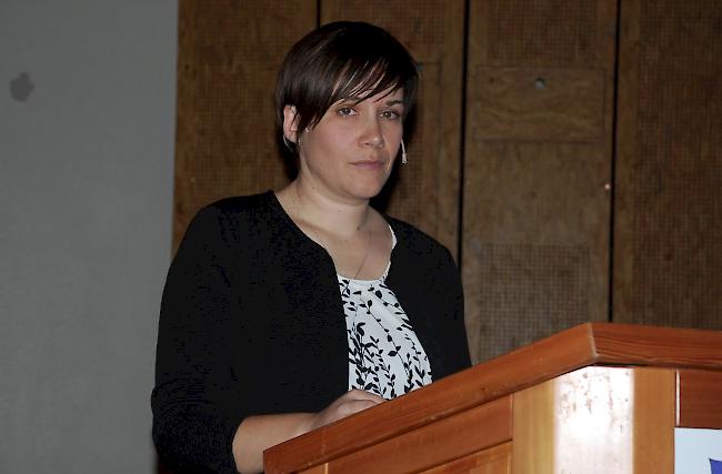 «Singen ist gesund». Isabelle Knubel, Präsidentin des OCV.