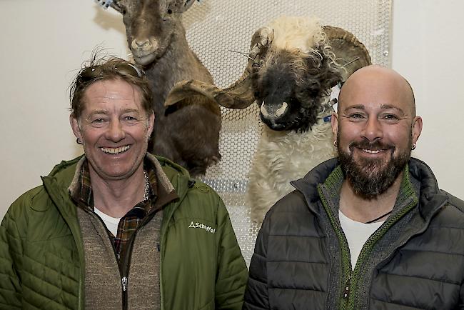 Albi Minnig (57) und Marco Margelisch (43), Bettmeralp. 