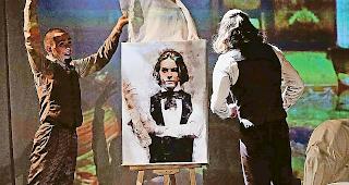 Packend. Szene aus &laquo;Das Bildnis des Dorian Gray&raquo;: &Uuml;berzeugend war, was die &laquo;Delattre Dance  Company&raquo; im Visper La Poste bot. Foto zvg