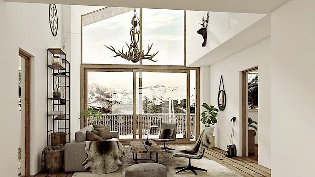 Interieur. So sollen die Appartements innen wirken.