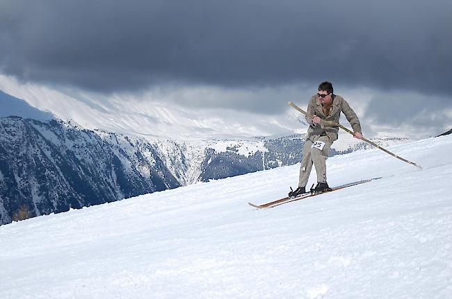 Altertümlich auf der Piste, urtümlich am Himmel. 