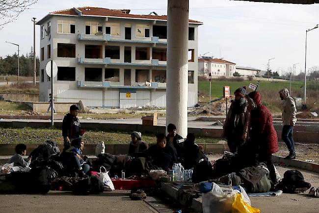 Bilder vom der türkisch-griechischen Grenzgebiet.