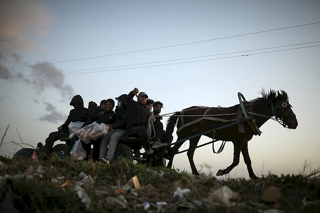 Bilder vom der türkisch-griechischen Grenzgebiet.