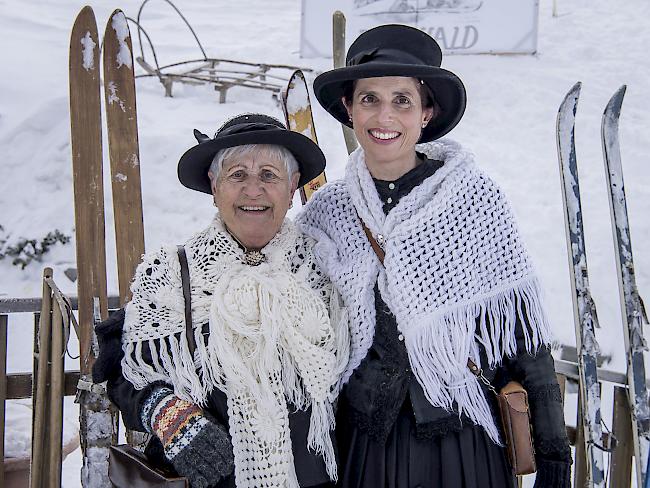 Martha Furrer (71) und Katja Inderkummen (45), Brig. 