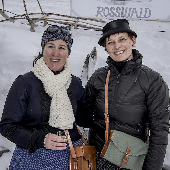 Claudia Bonvin (48), Birgisch, und Renate Seiler (53), Termen. 