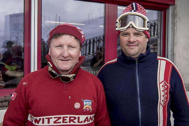 Aldo Renato (53), Ostermundigen, und Christoph Heinen (51), Lalden. 