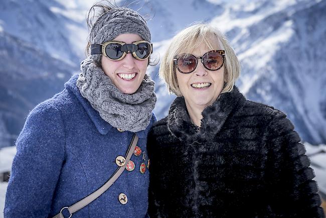 Florence Marx (29), Termen, und Edith Zeiter (61), Glis. 