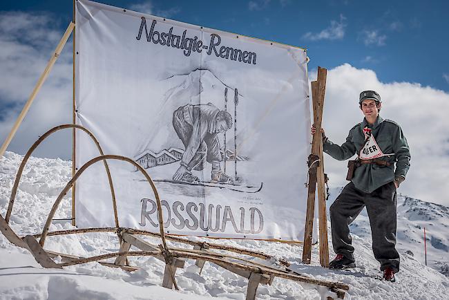 Bereits zum neunten Mal wurde das Nostalgie-Rennen auf dem Rosswald durchgeführt.