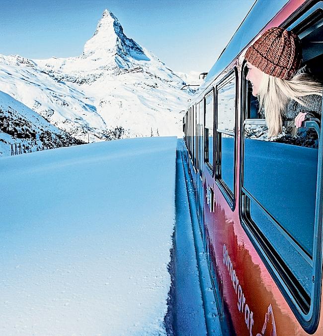 Glänzende Aussichten. Ausflugsberg Gornergrat.Foto bvz