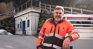 Norbert Gemmet arbeitet seit 37 Jahren als Brunnenmeister der Stadtgemeinde Brig-Glis.