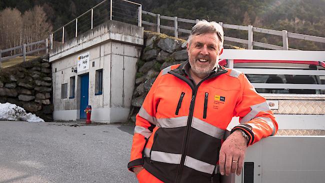 Norbert Gemmet arbeitet seit 37 Jahren als Brunnenmeister der Stadtgemeinde Brig-Glis.