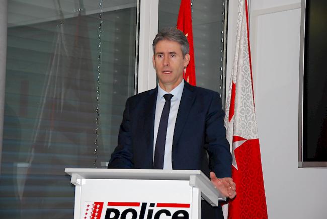 Christian Varone: «Bereits vor sechs Wochen hat die Kantonspolizei ihre Organisation zur Bewältigung der Corona-Krise angepasst.»