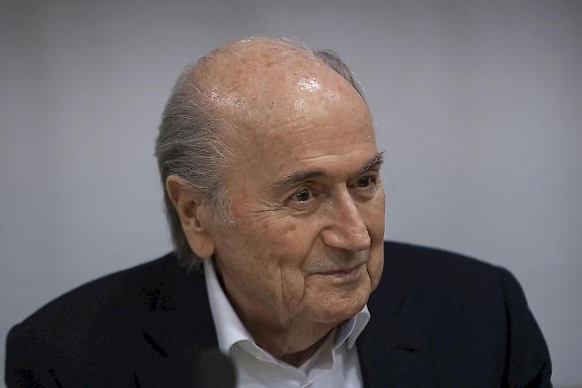 Ex-Fifa-Präsident. Sepp Blatter aus Visp.
