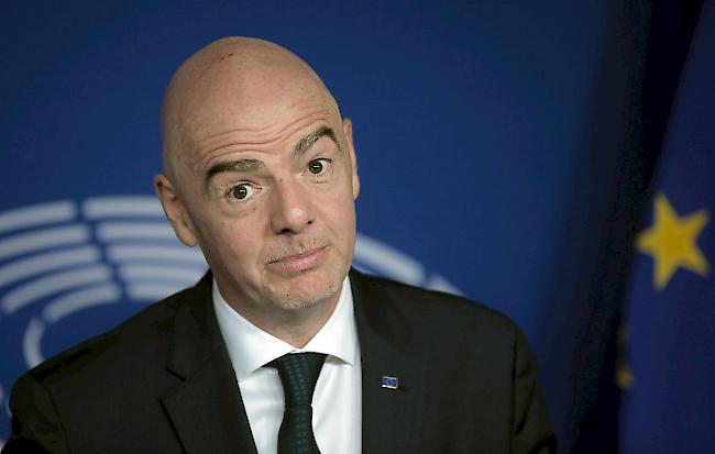 Fifa-Präsident. Gianni Infantino aus Brig.