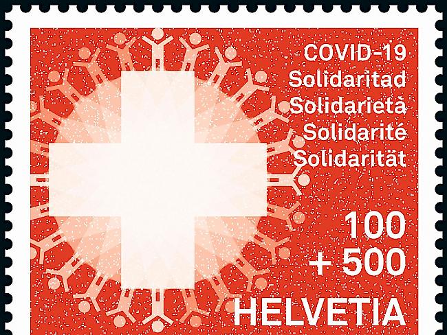 Nachrichtenüberblick: Die Post bringt wegen des Coronavirus eine eigens eine Marke heraus. «Covid19 Solidarität» zeigt zum einen die Solidaraität im Land.