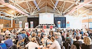 Referendum ergriffen. Kongress der SP Wallis vom letzten Jahr. Foto keystone